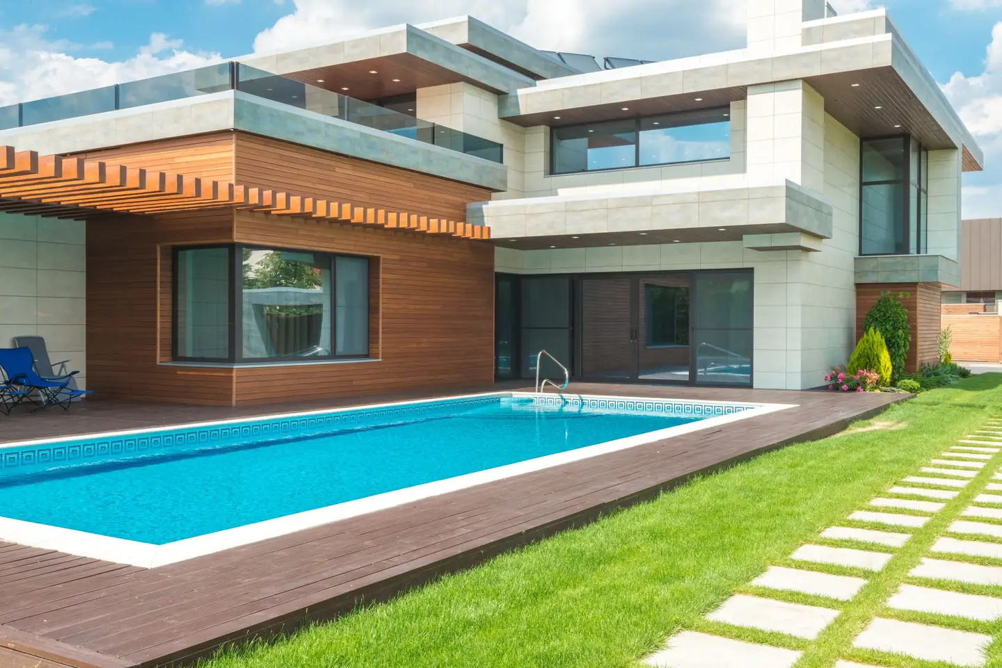 Swimming pool built in Hobartville, NSW